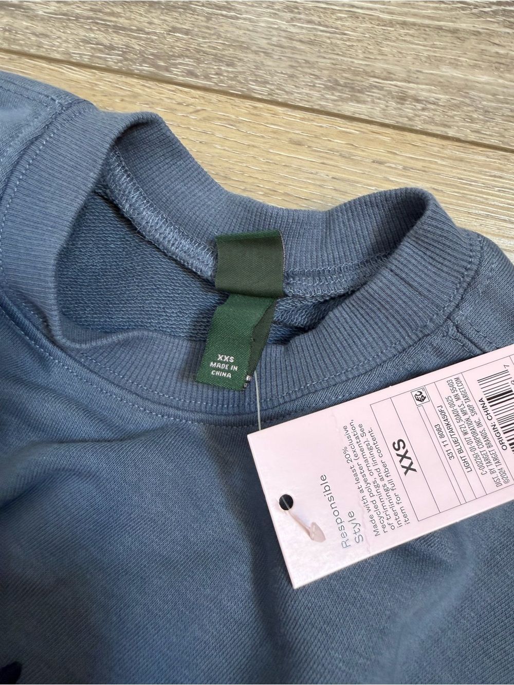 wild fable Blue Montauk Graphic Crewneck Sweatshirt - Picture 4 of 4